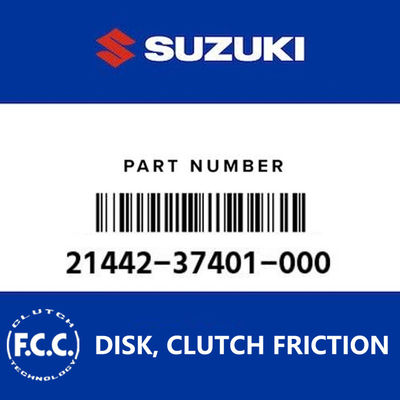 FCC Original Paper-based Motorcycle Clutch Plate 21442-37401 for Suzuki GSF650 GSX600 VZ800