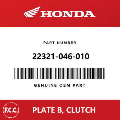 Honda CT110 OEM Motorcycle Clutch Parts Steel Clutch Iron Plate 22321-046-010