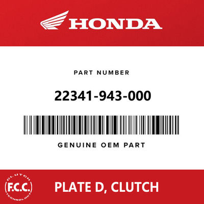OEM Motorcycle Steel Clutch Iron Plate For Honda CT110, 22341-943-000