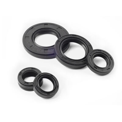 NBR Motorcycle Engine Gear Shaft Oil Seal Set 5Pcs Compatible Yamaha YBR125 5VL Durable TC Material Replacement Parts