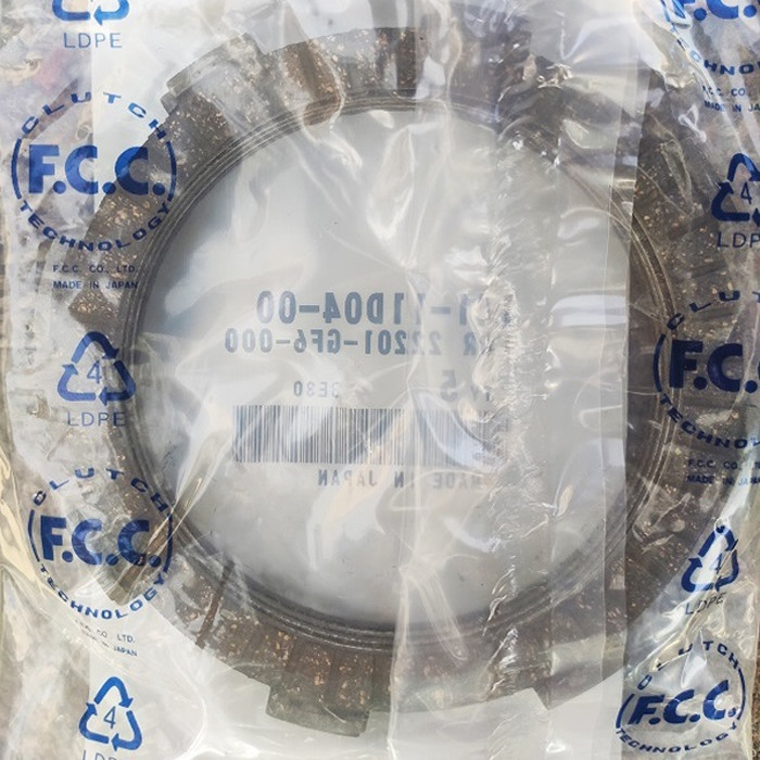 OEM Rubber Cork FCC Clutch Friction Plate For Hero Splendor 22201GF6000