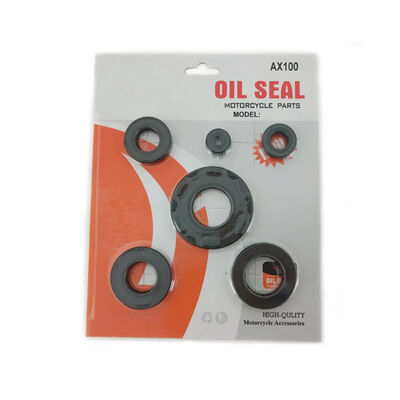 6pcs Motorcycle AX100 Full Complete Engine Oil Seal Rubber Gear Shaft Seal
